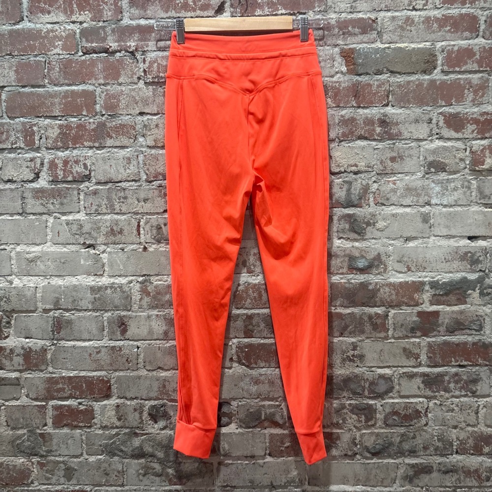 NWT Halara Softlyzero Plush High Waisted Drawstring Joggers in Tigerlily Size XS - Picture 9 of 10